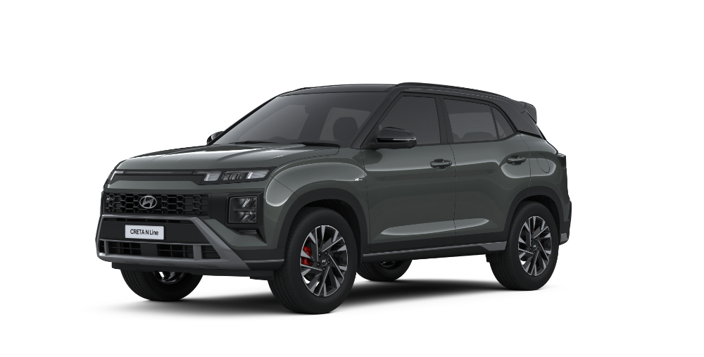 Shadow Gray Metallic With Black Roof